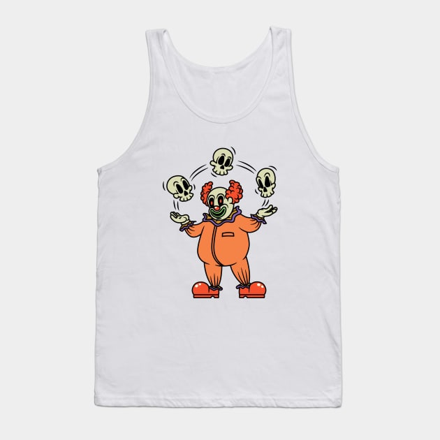 Mad Clown Tank Top by The Isian